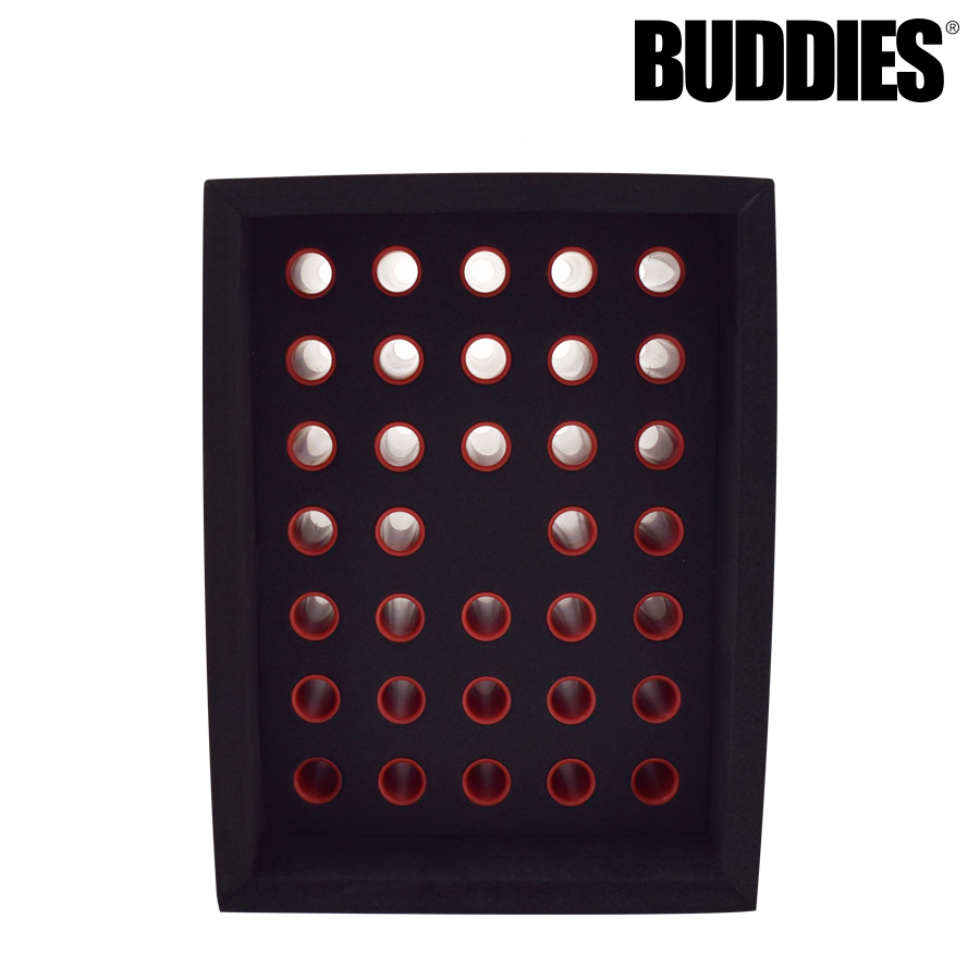 Buddies Bump Box Filler for 98 Special Size Pre Rolled Cones | Fills 34 Cones Simultaneously