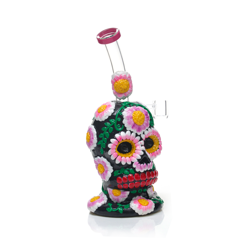 10" Skull Concentrate Dab Rig w/ 8 Arm Perc | PhoenixStar Glass