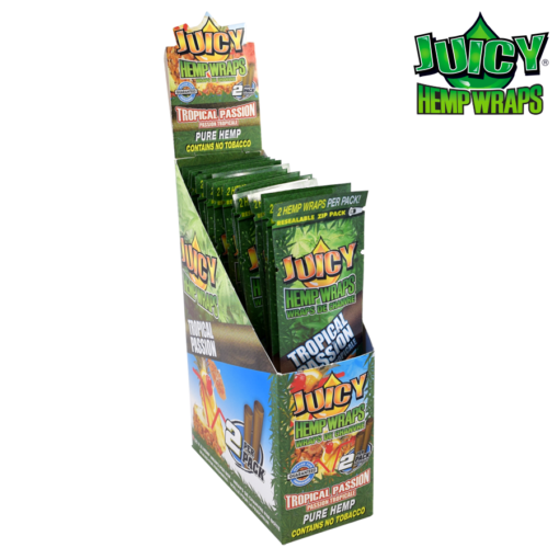 Juicy Hemp Wraps | Tropical Passion | 50 Wrap Box