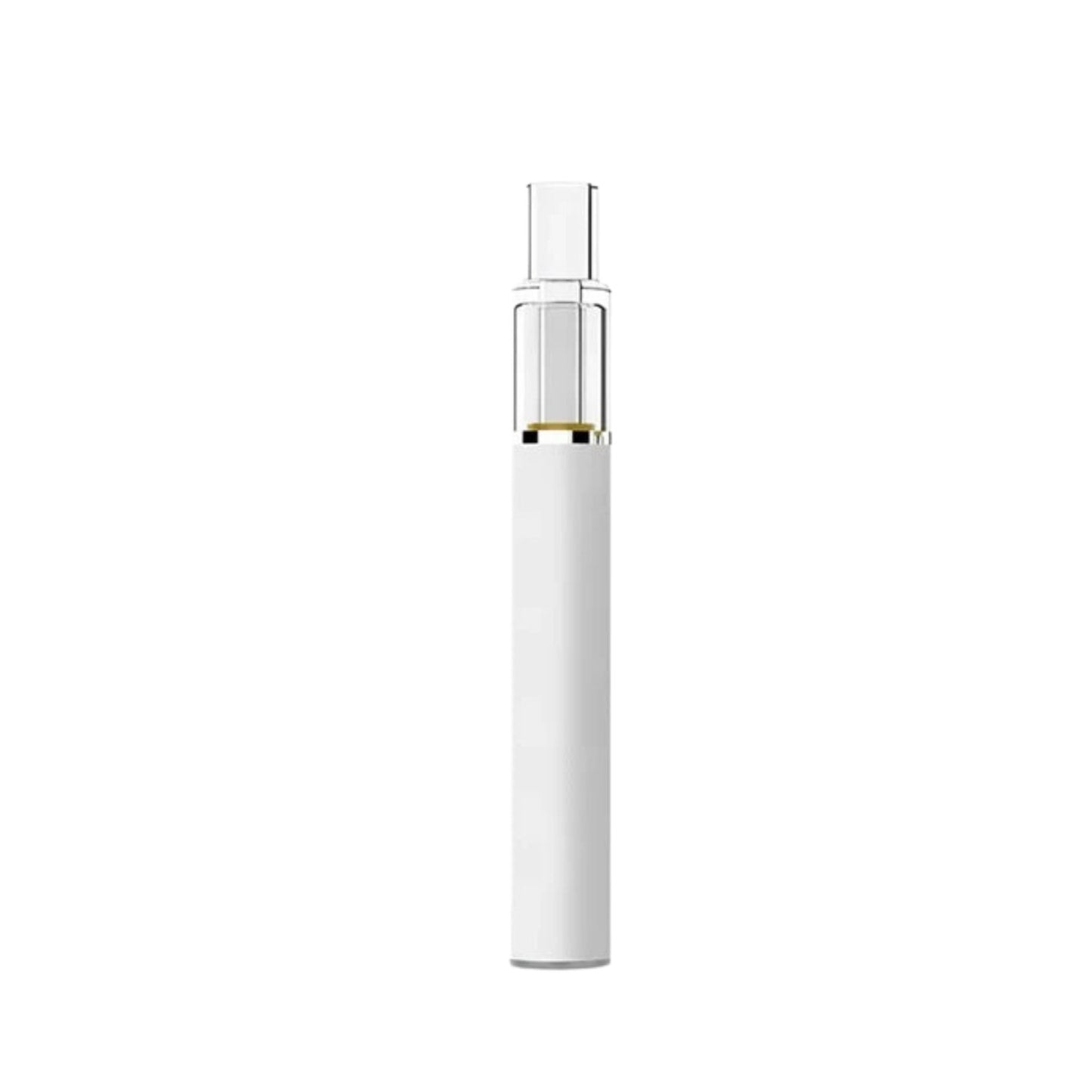 MJS Signature AIO 0.5ml All Glass Disposable Vaporizer Pen | White | 100 Pack