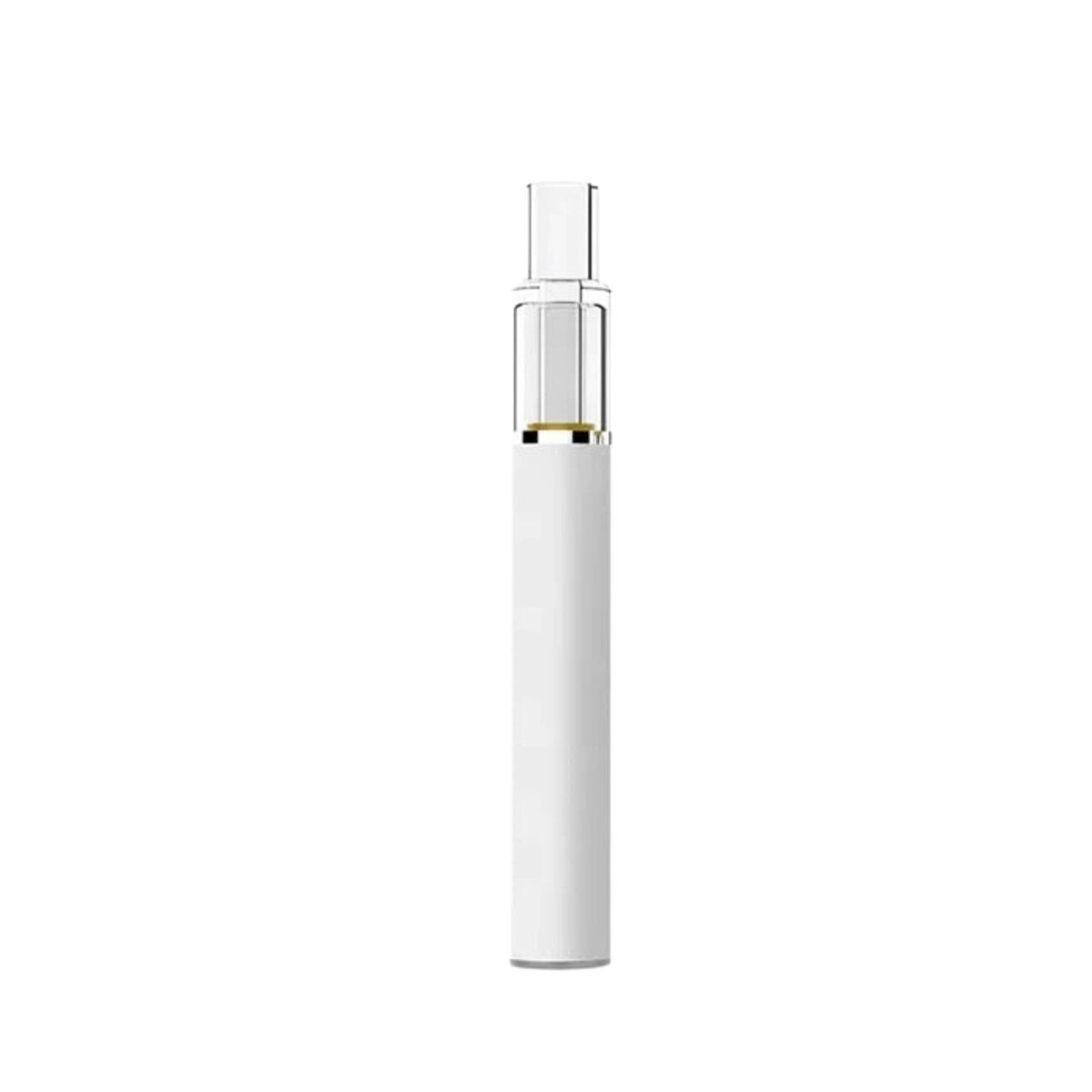 MJS Signature AIO 0.5ml All Glass Disposable Vaporizer Pen | White | 100 Pack