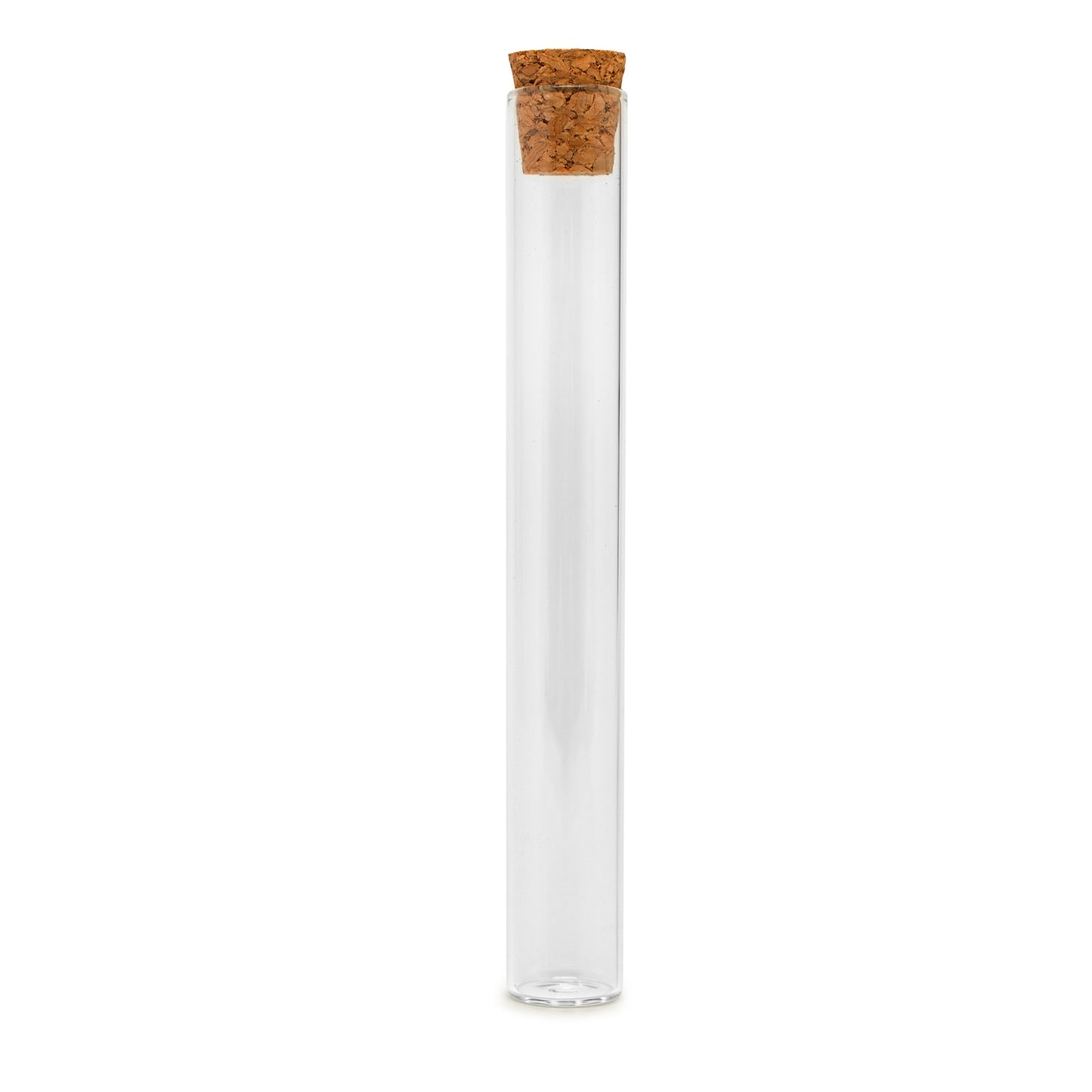 Glass Pre-Roll Tube w/ Cork Cap - 115mm