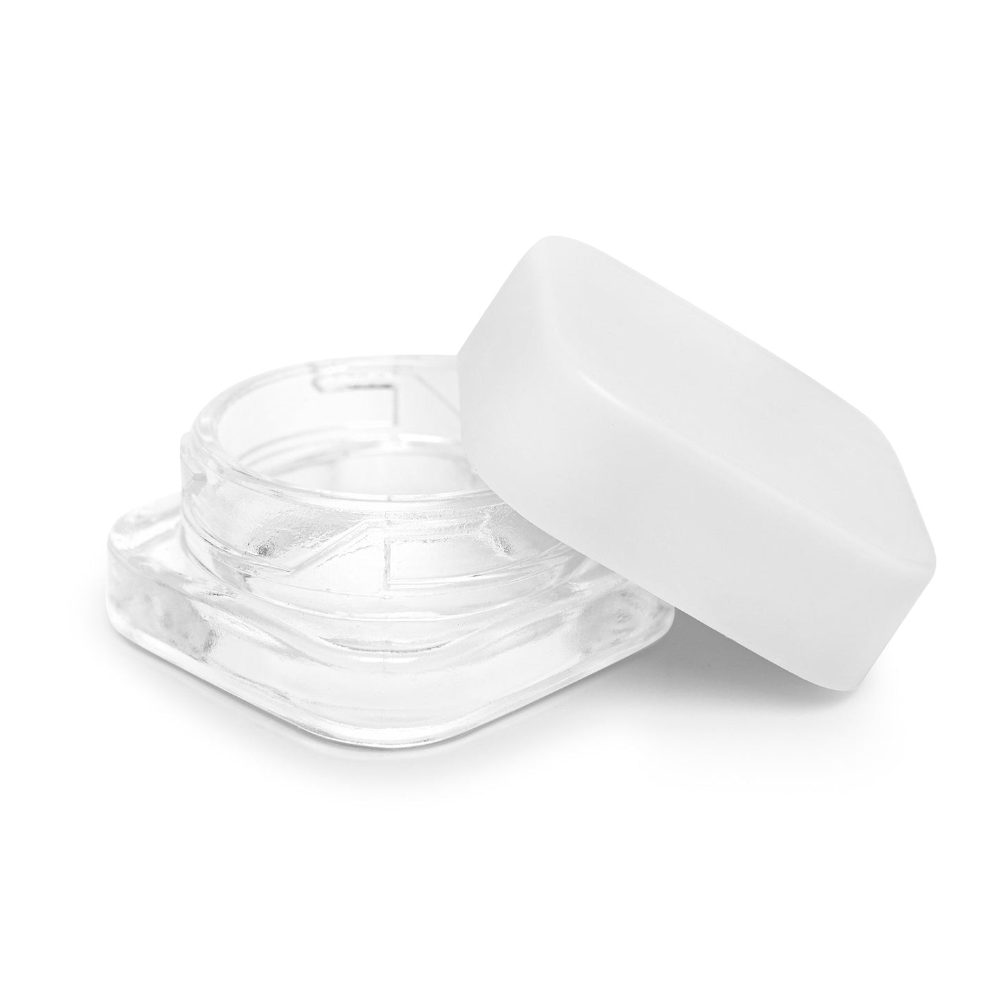9ml Cube Glass Jars