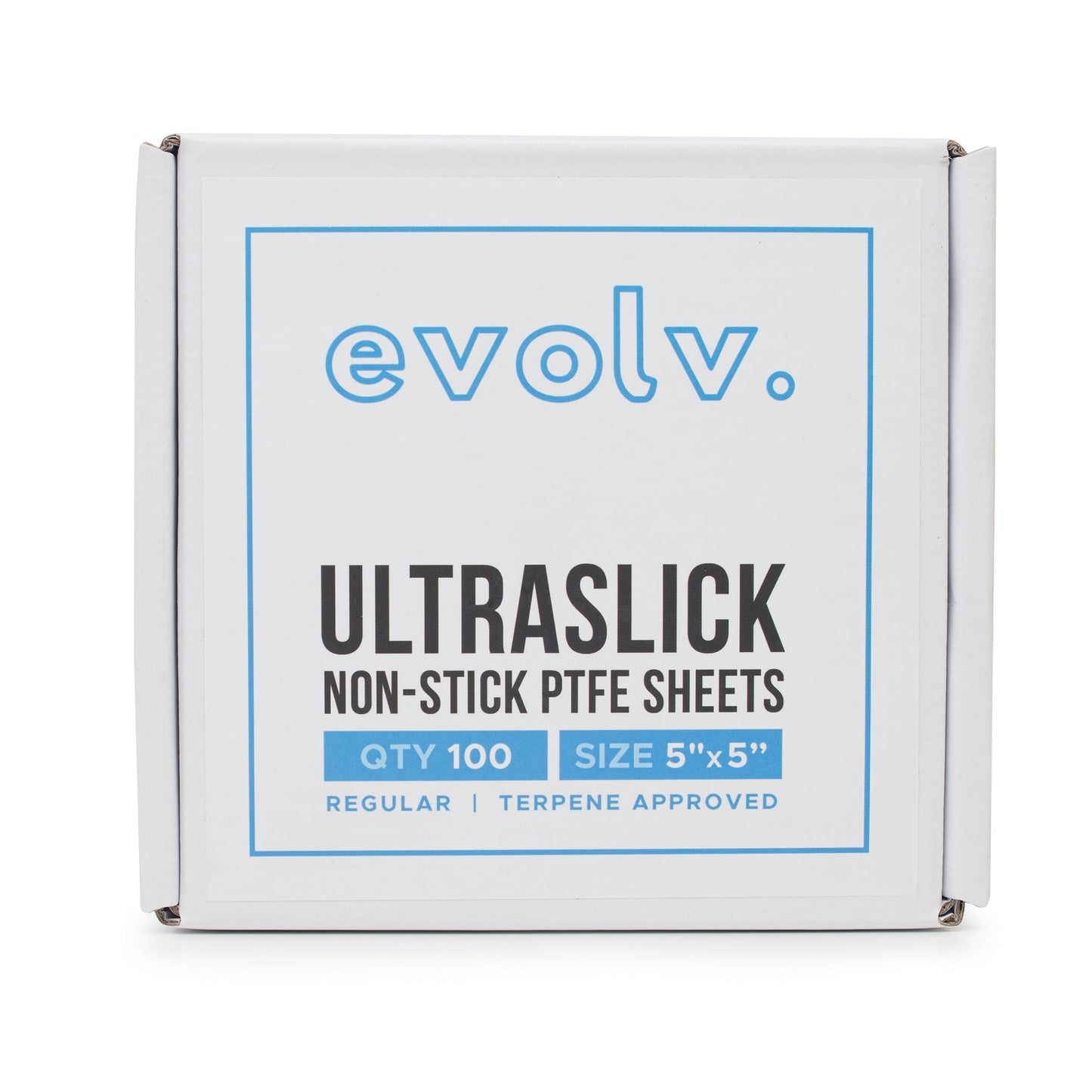 EVOLV | PTFE Ultra Slick Non-Stick Sheets | 5"x5" | 100 Count