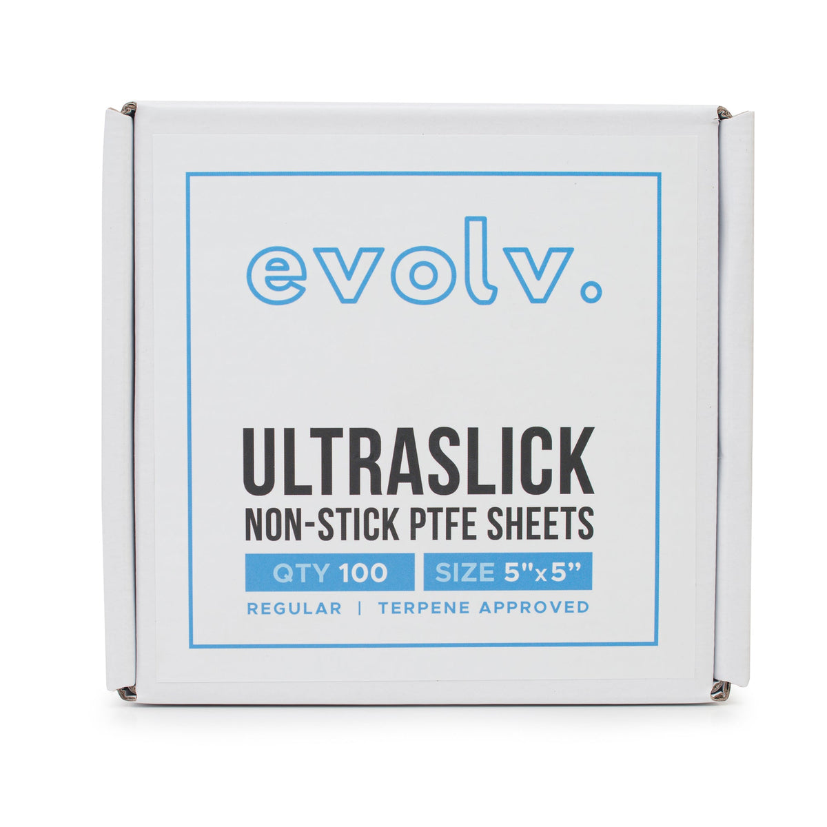 EVOLV | PTFE Ultra Slick Non-Stick Sheets | 5"x5" | 100 Count