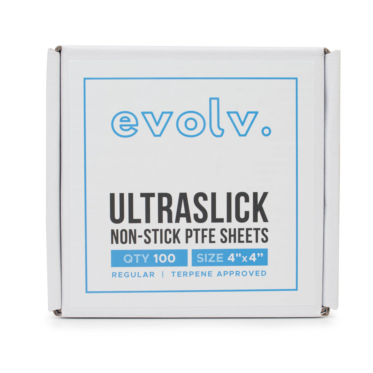 EVOLV | PTFE Ultra Slick Non-Stick Sheets | 4"x4" | 500 Count