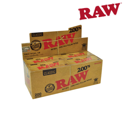 Detail of RAW Rolling Paper's Criss-Cross Watermark