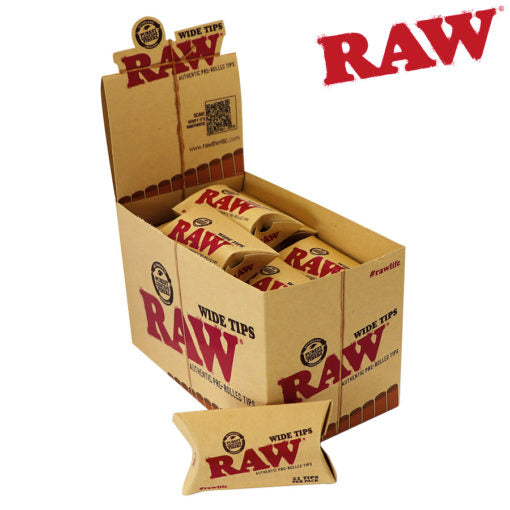 Unbleached Rolling Tips by RAW
