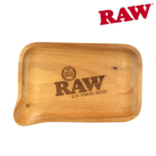 RAW Wooden Pour Tray with Spout