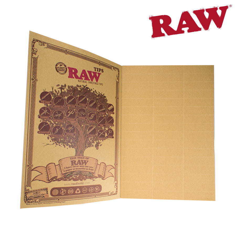 Close-up of RAW rolling tip from RAWLbook