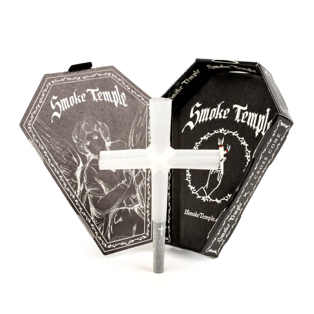 Smoke Temple | 1 Gram | 84mm Cross Cone | 13 Pack Box
