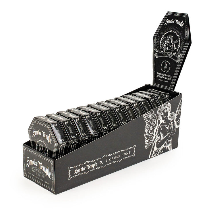 Smoke Temple | 1 Gram | 84mm Cross Cone | 13 Pack Box