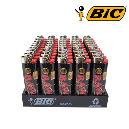 BIC | RAW Black Lighter | 50 Pack Tray