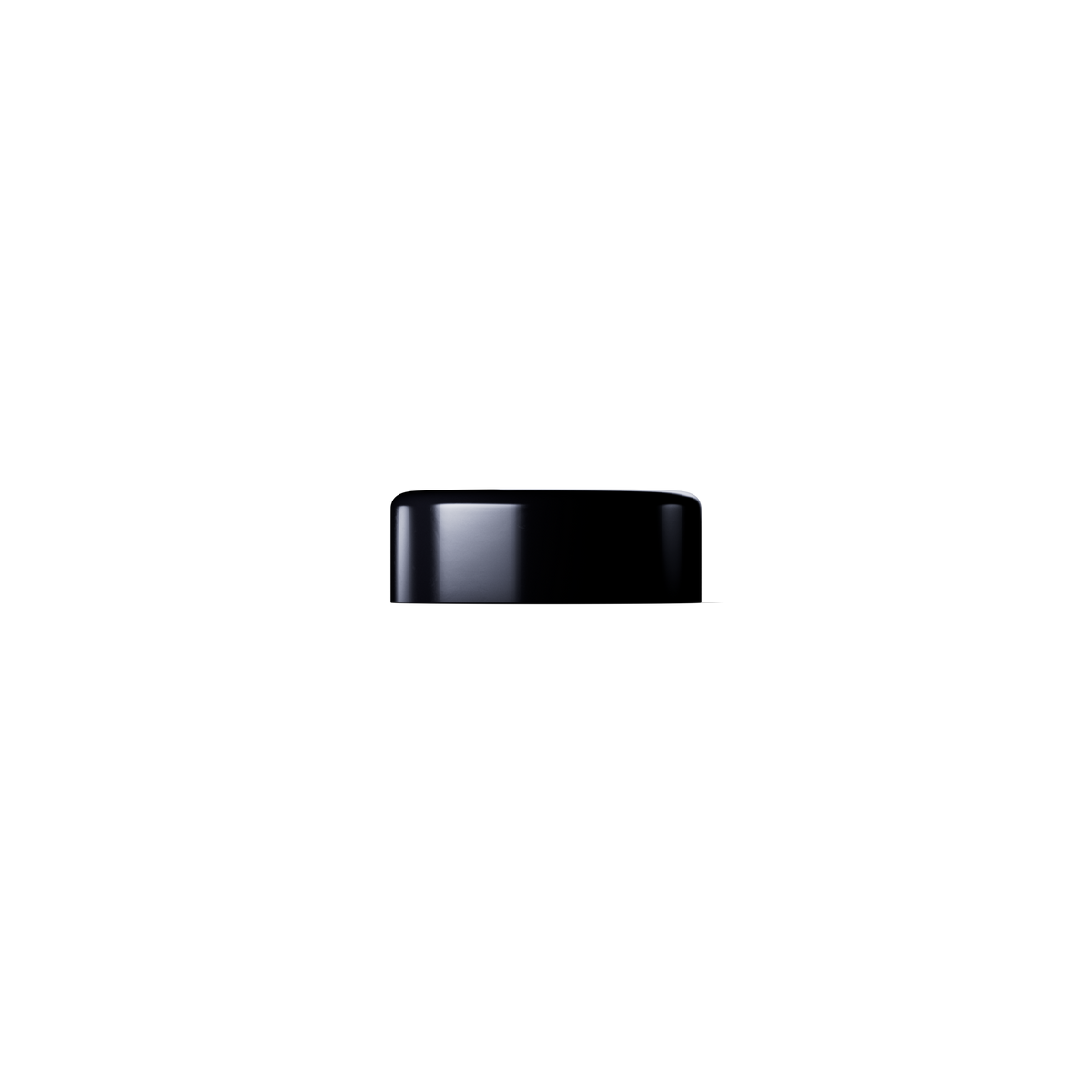 5ml HALO UltraViolet Glass Round Glass Standard Screw Top Jars | UV Glass w/ Semi-Gloss Black Lid | 350 Jar Case