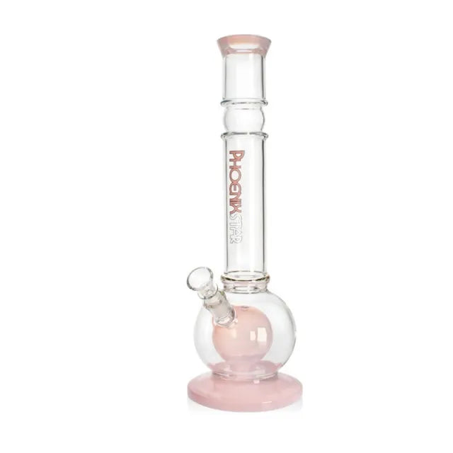 14" Glass Bong w/ Coloured Ball Perc & Ice Catcher | PhoenixStar Glass | Multiple Colours