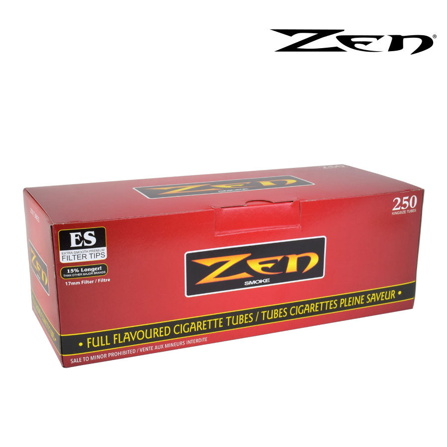 Zen Full Flavoured Pre-rolled Tubes | 250 Pack Box