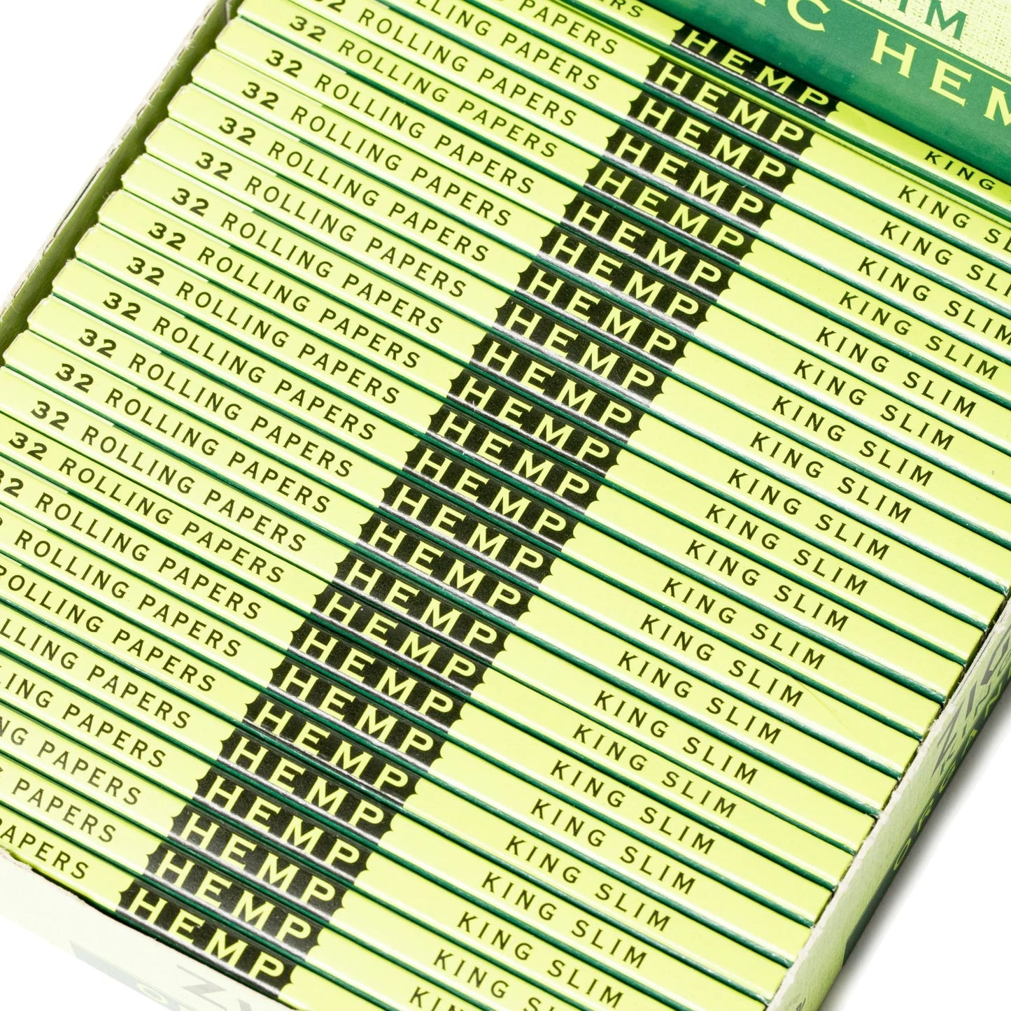 Zig Zag Organic Hemp Rolling Papers | King Size Slim | 25 Pack Box