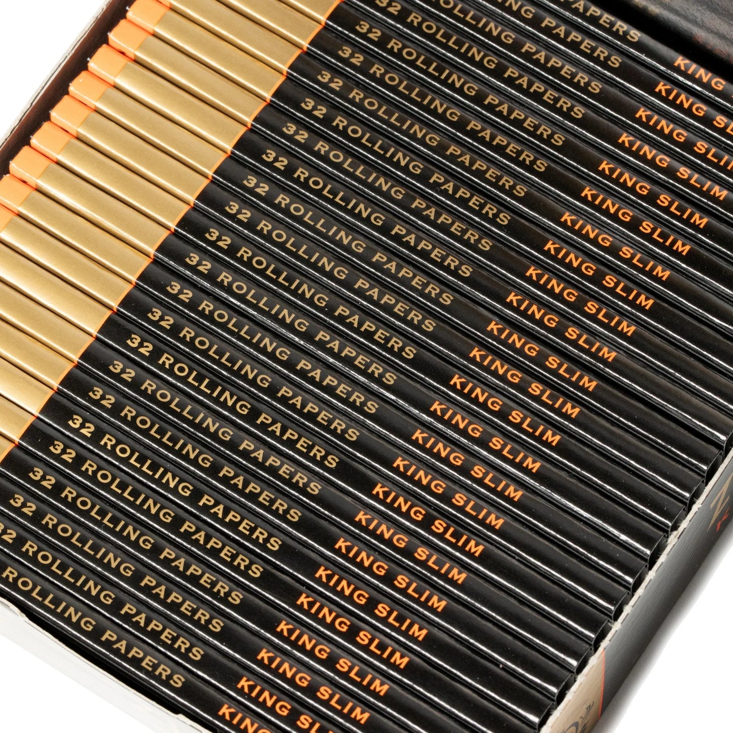 Zig Zag Premium Black Rolling Papers | King Size Slim | 25 Pack Box