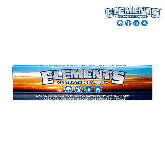 Elements Rolling Papers | Size: King Size | 50 Pack Box