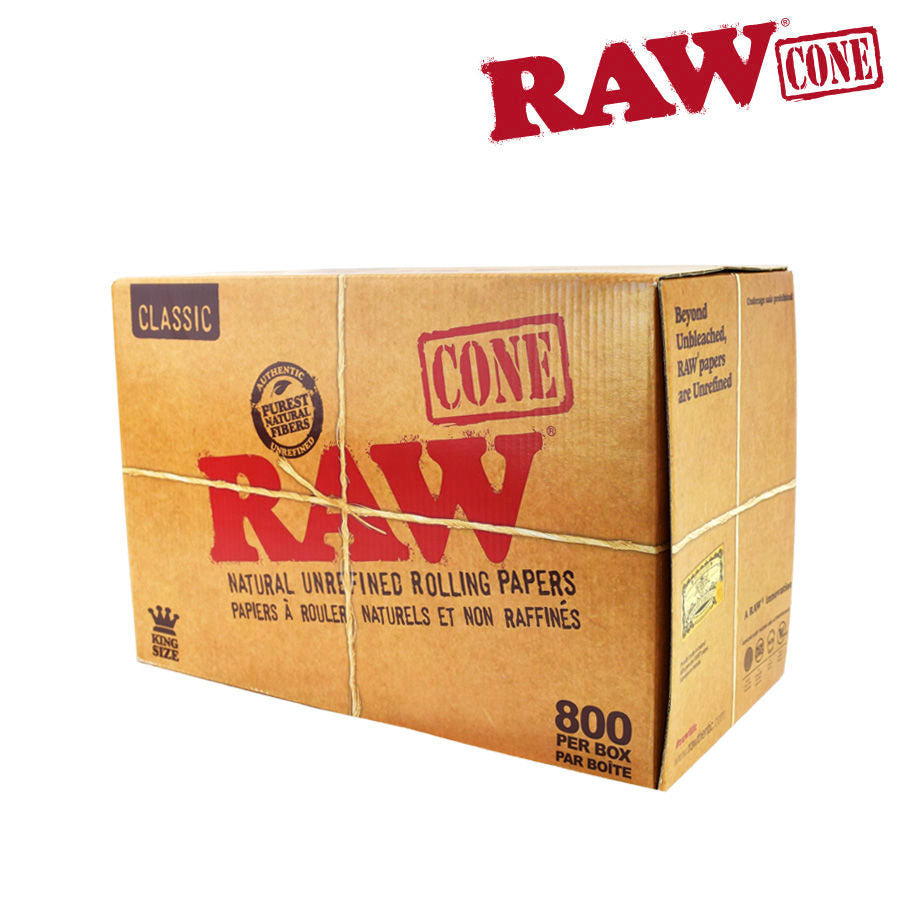 RAW KING SIZE CONE BULK | 800/pack