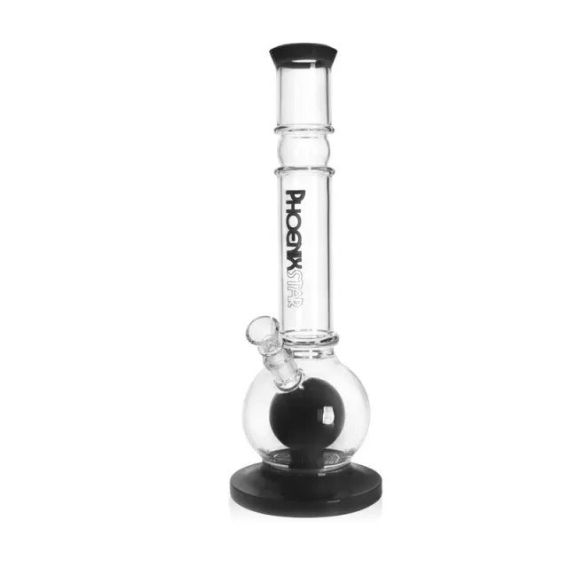 14" Glass Bong w/ Coloured Ball Perc & Ice Catcher | PhoenixStar Glass | Multiple Colours