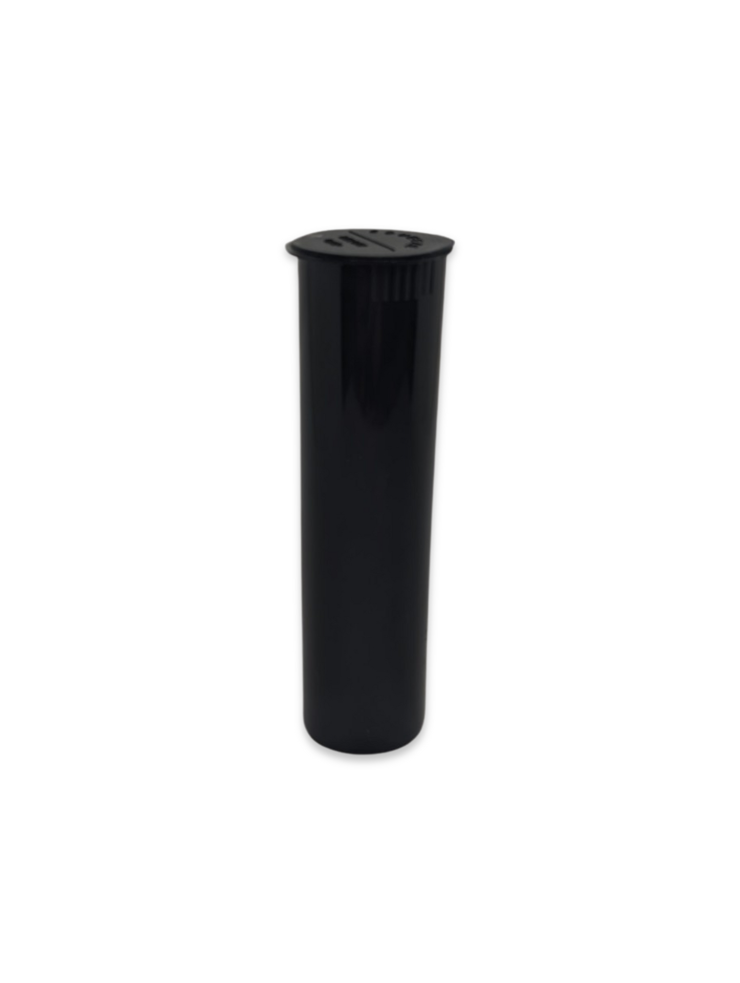 Wide Pop Top Opaque Plastic Pre-roll Tubes | 116mm x 30mm | Black | Child Resistant | 500pc Carton