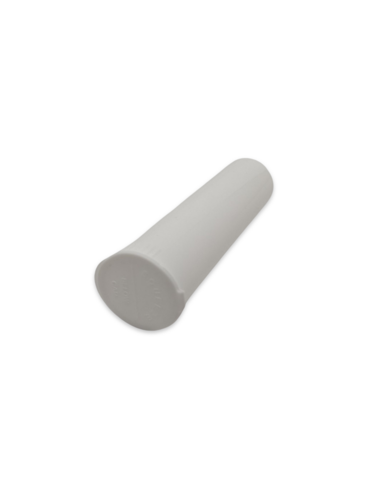 Wide Pop Top Opaque Plastic Pre-roll Tubes | 116mm x 30mm | White | Child Resistant | 500pc Carton