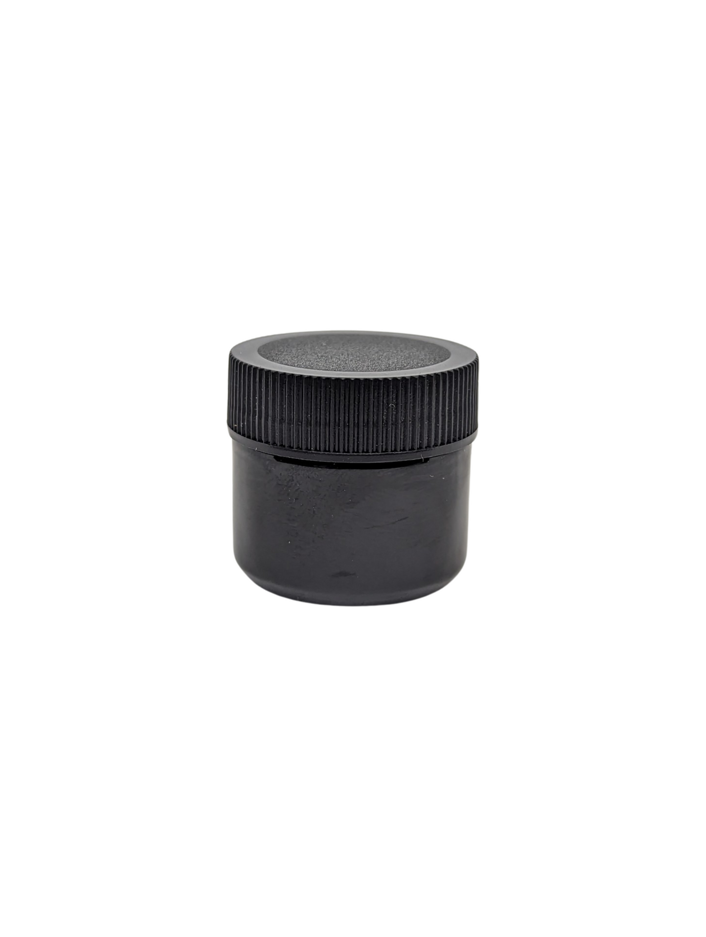 5ml Glass Shoulderless Concentrate Jars | Screw Top | Black Glass Jar, Black Lid | 250pc Carton