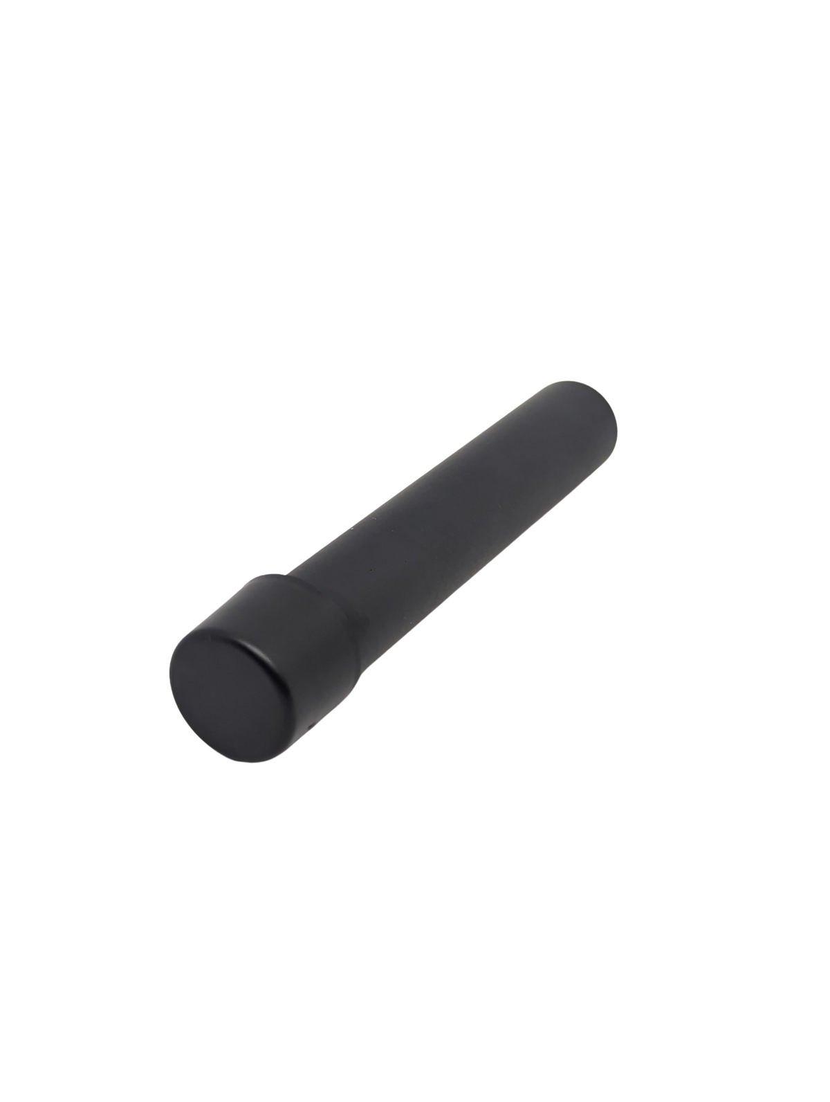 Glass Pre-Roll Tube w/ CR Screw Cap | 115mm | Child Resistant | Matte Black | 100pc Carton
