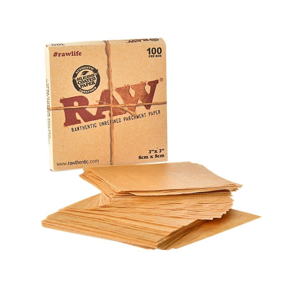 RAW Parchment Squares 3’’ X 3’’ | 500 Sheet Box