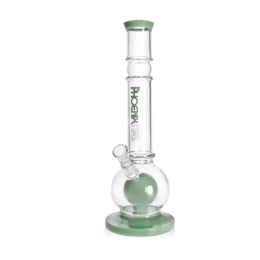 14" Glass Bong w/ Coloured Ball Perc & Ice Catcher | PhoenixStar Glass | Multiple Colours