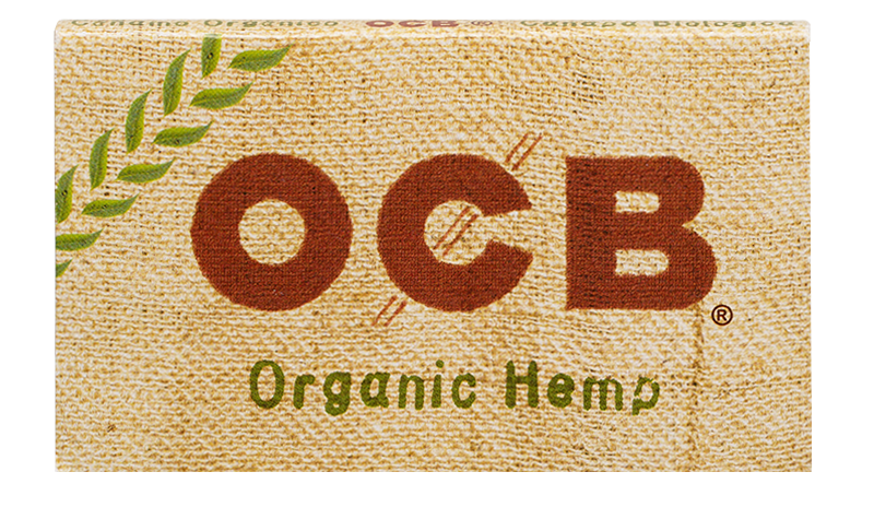 OCB Organic Hemp Rolling Papers | Size: Single Wide - Double Window | 25 Pack Box