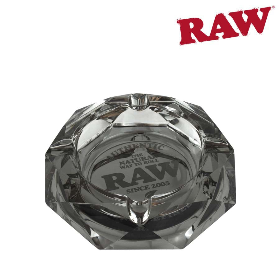 RAW Prism Glass Ashtray | Dark Side