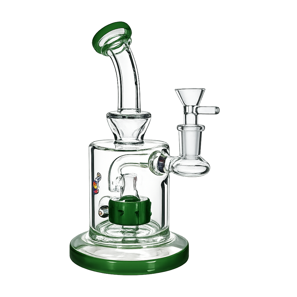 7" Water Pipe Bubbler Bong w/ Matrix Perc | PhoenixStar Glass | Multiple Colours