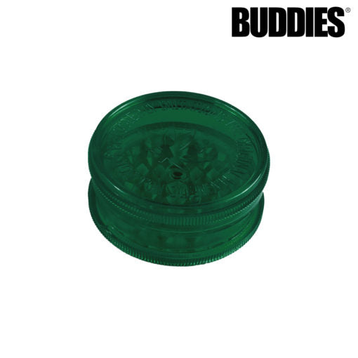 Buddies Plastic Magnetic 3pc Grinder | 2.25" | 16 Pack Box