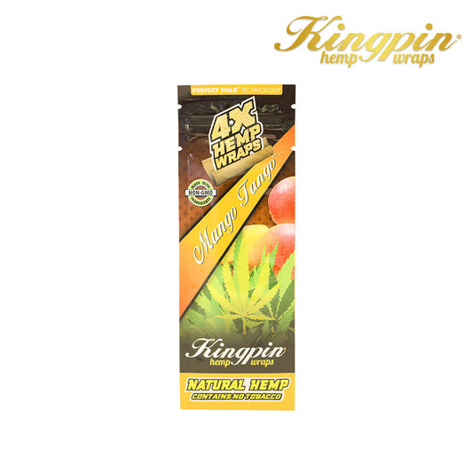 Kingpin Hemp Wraps | Mango Tango | 25 Pack Box