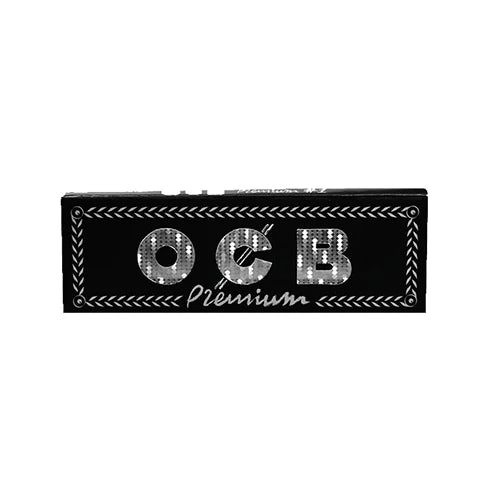 OCB Black Premium Rolling Papers | Size: 1 1/4 | 25 Pack Box