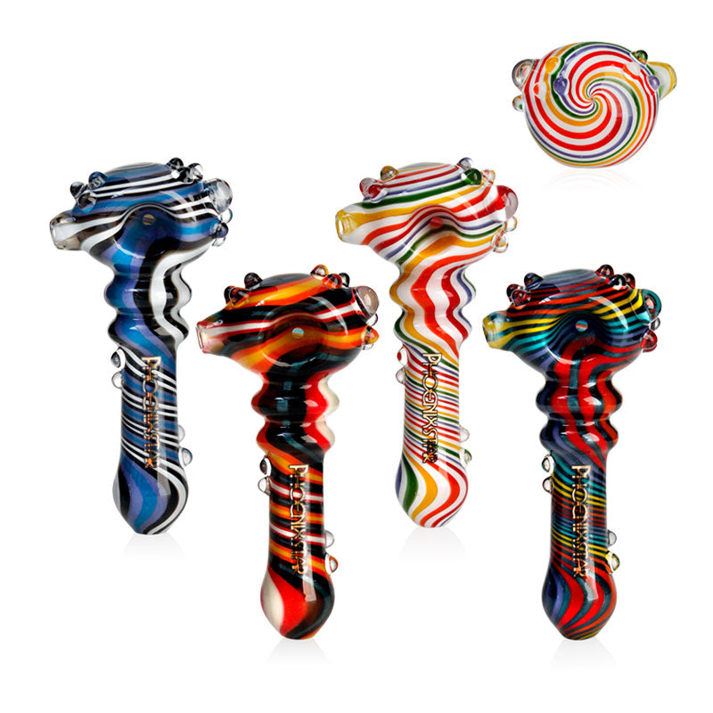 4.5" Glass Spoon Pipe | PhoenixStar Glass | Multiple Colours