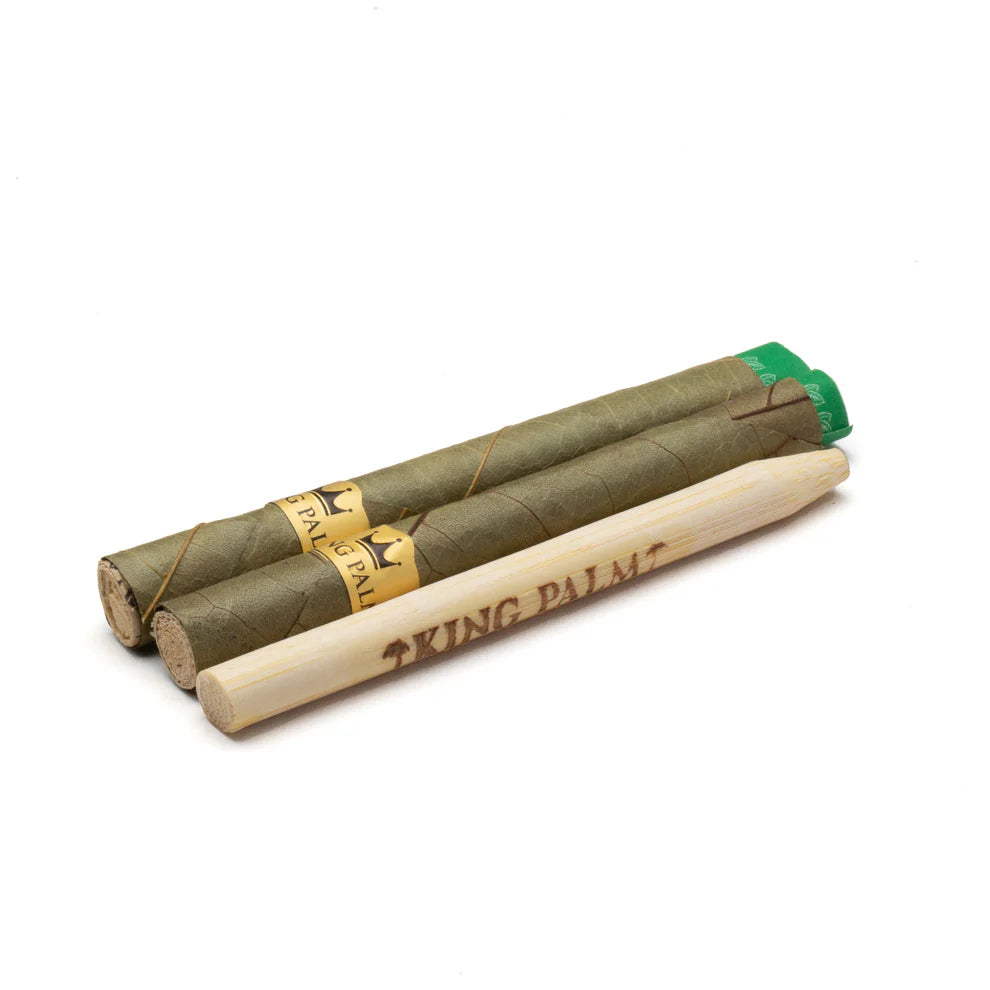 King Palm Wraps | Mini Pre-Rolled Cones | Peach Pineapple | 20 Pack Box