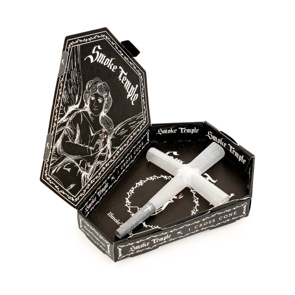 Smoke Temple | 1 Gram | 84mm Cross Cone | 13 Pack Box