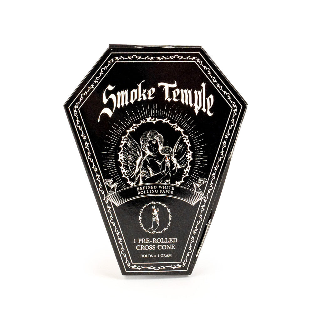 Smoke Temple | 1 Gram | 84mm Cross Cone | 13 Pack Box
