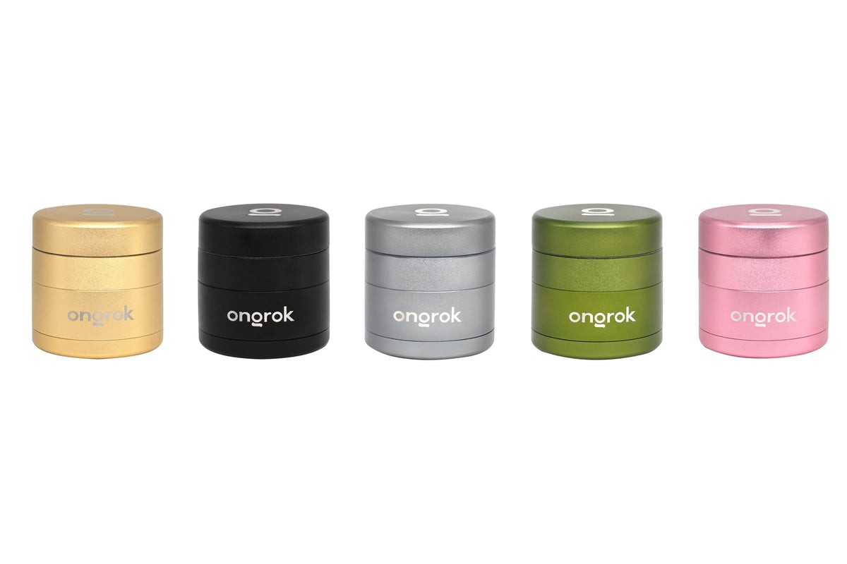 Ongrok EZ Grinder | 4pc | Multiple Colours