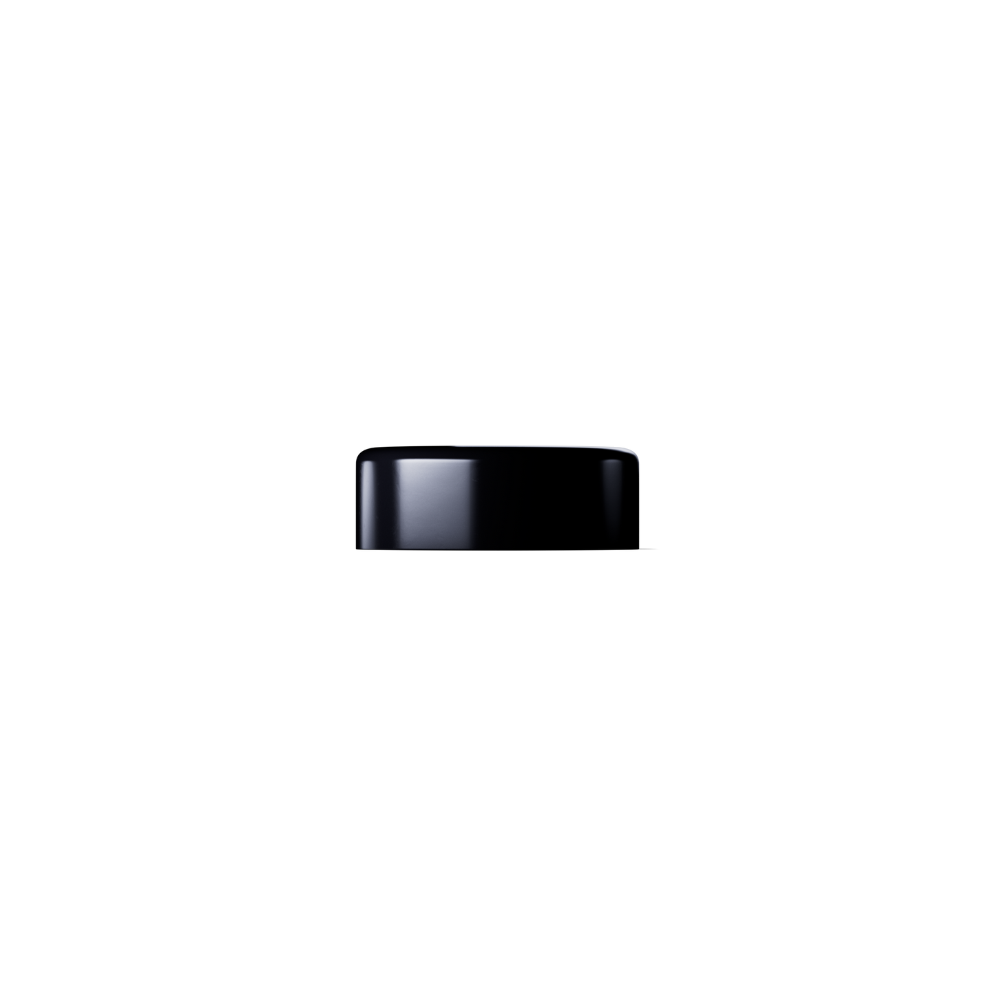 5ml HALO UltraViolet Glass Round Glass Standard Screw Top Jars | UV Glass w/ Semi-Gloss Black Lid | 350 Jar Case