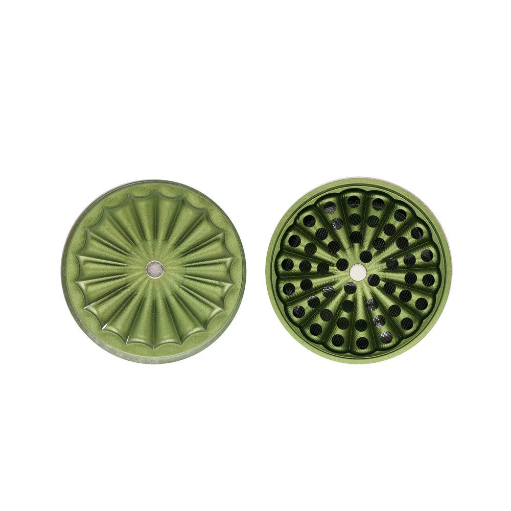 Ongrok Flower Petal Toothless Grinder w/ Storage | 5pc | Multiple Colours
