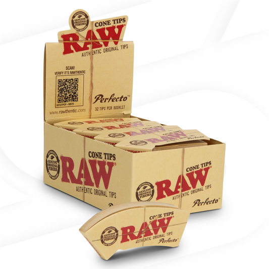 RAW Cone Perfecto Tips | 24 Pack Box