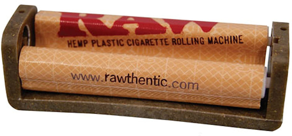 RAW 70mm Hemp Plastic Cigarette Rolling Machine | 12 Pack Box