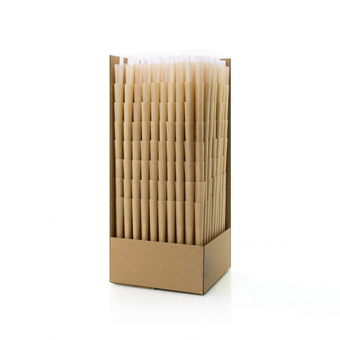 Futurola Dutch Brown Pre-Rolled Cones| Reefer Size: 98mm/ 26mm | Slender | 800/Pack | No Logo Tip