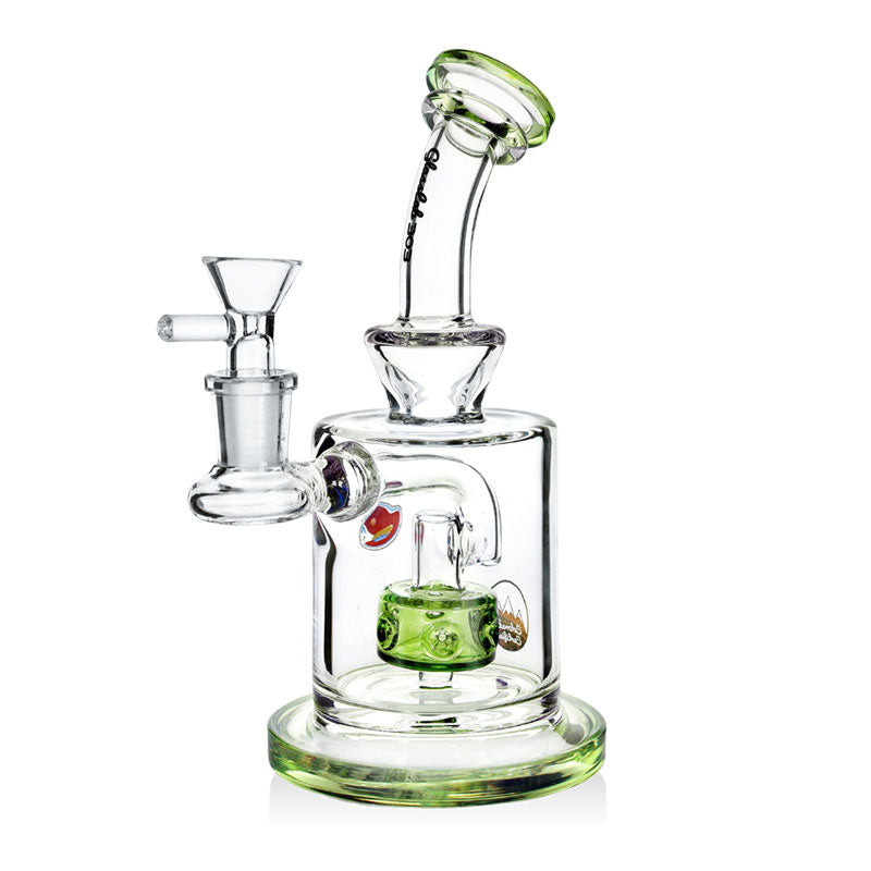 7" Water Pipe Bubbler Bong w/ Matrix Perc | PhoenixStar Glass | Multiple Colours