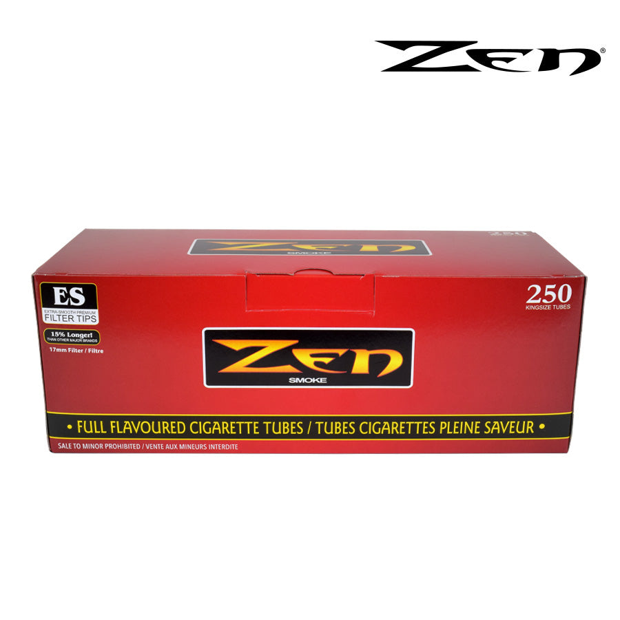 Zen Full Flavoured Pre-rolled Tubes | 250 Pack Box